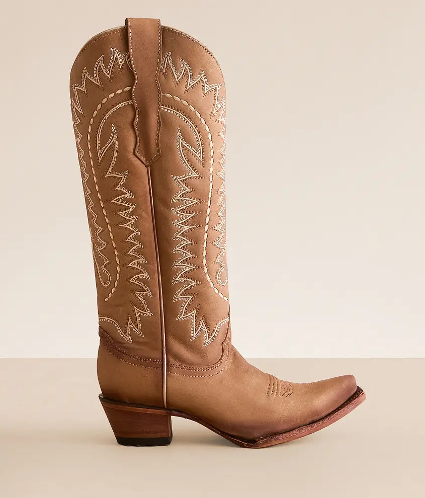 CIRCLE G BY CORRAL BOOTS WESTERN STITCHED BROWN BOOT - L6277