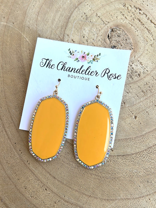 Mustard KS Earrings