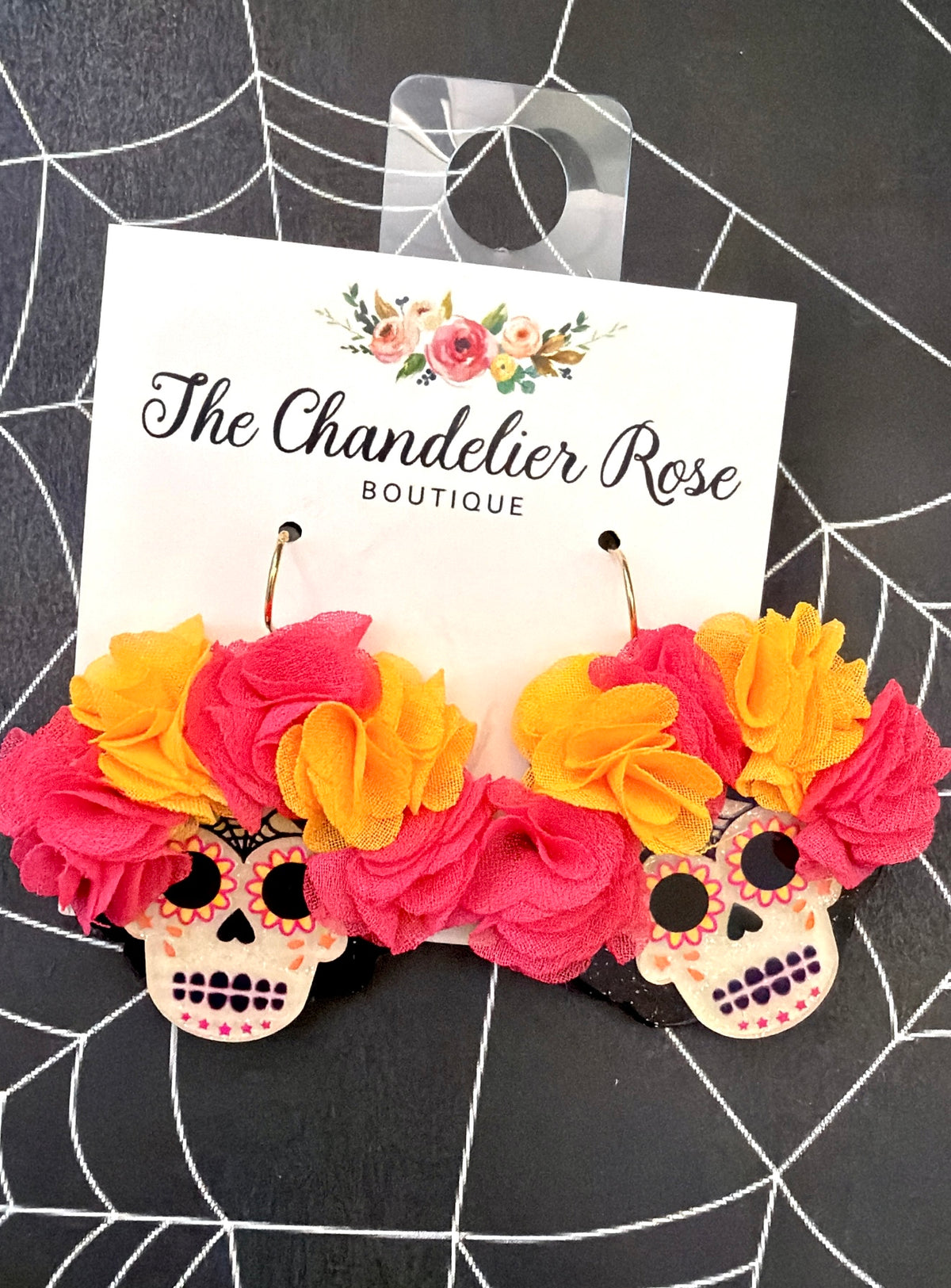 Floral Headband Earrings