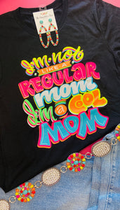 I'M A COOL MOM TEE - BLACK