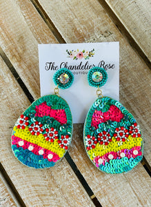 Fun Easter Egg Earrings