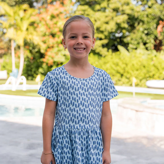 Burlebo Youth Moxie Dress - Bluebonnet