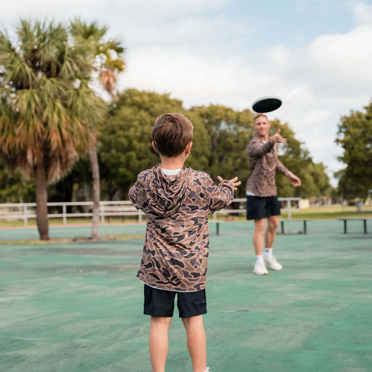 Burlebo Youth Performance Hoodie - Gauge Camo
