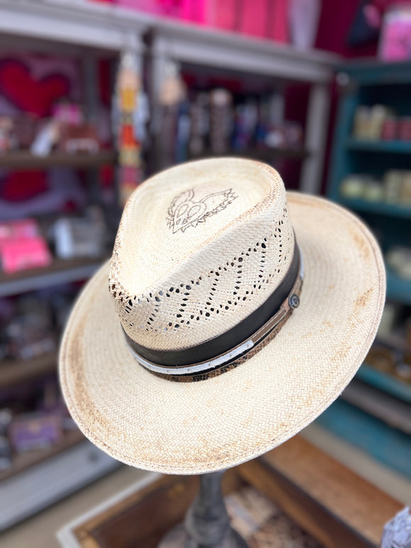 CORRAL REBEL STRAW HAT - TAN