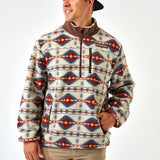 Burlebo Mountain Fleece Sherpa Quarter Zip - Arizona Aztec