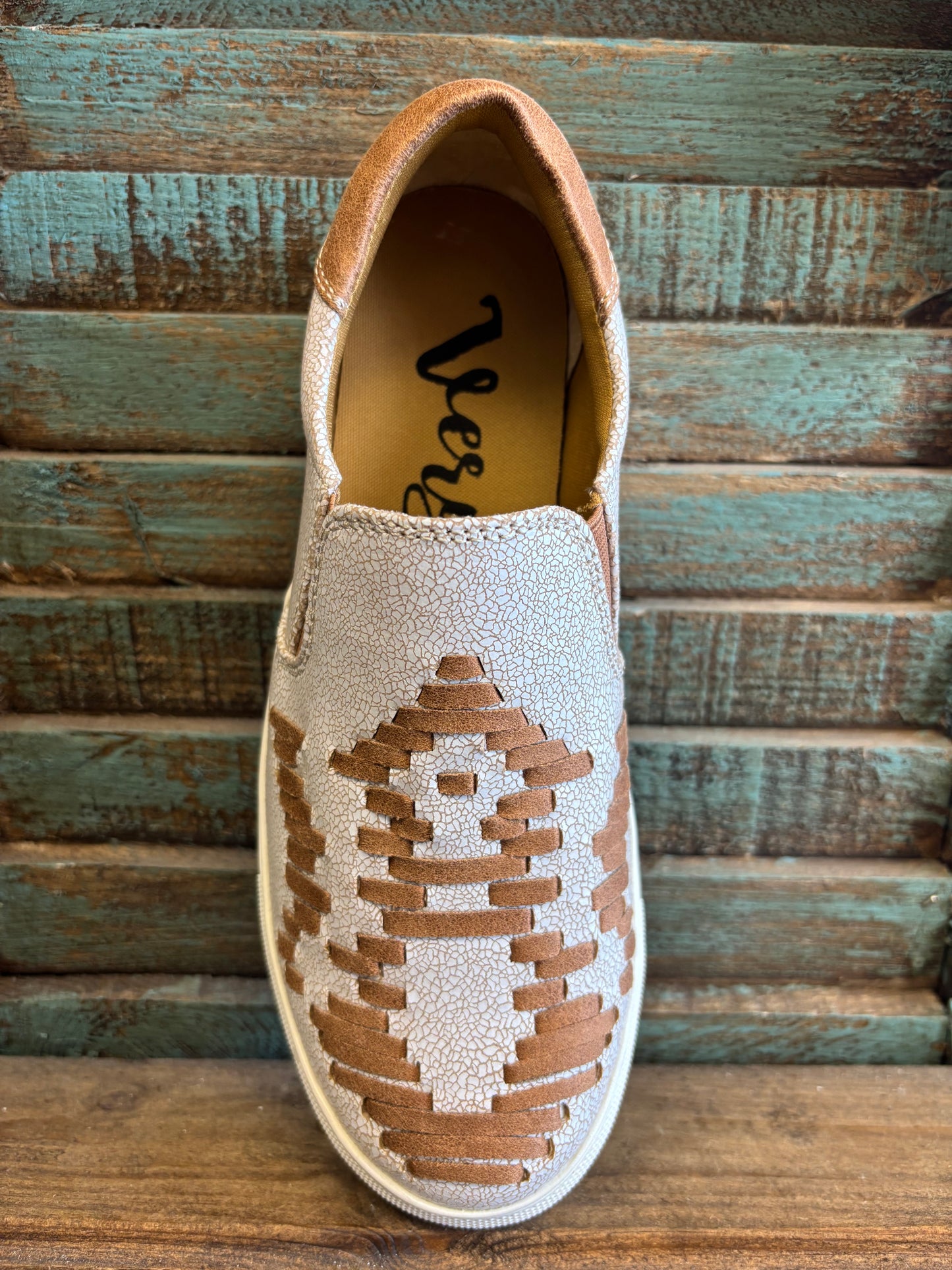 VERY G WOMEN'S MARIAN TAN SLIP ON SHOE