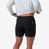 Burlebo 5.5" Athletic Short - Black Camo - Black Liner