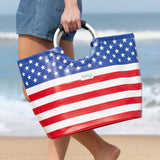 SWIG LIFE PATRIOTIC PICNIC Loopi Tote Bag