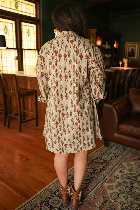 THE ANNIE DRESS - COWBOY