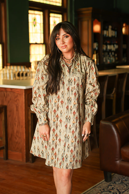 THE ANNIE DRESS - COWBOY