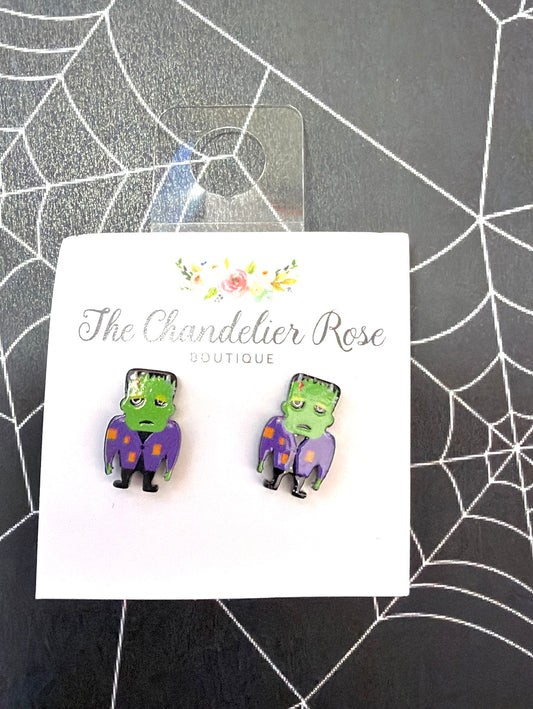 Frankenstein the Stud Earrings
