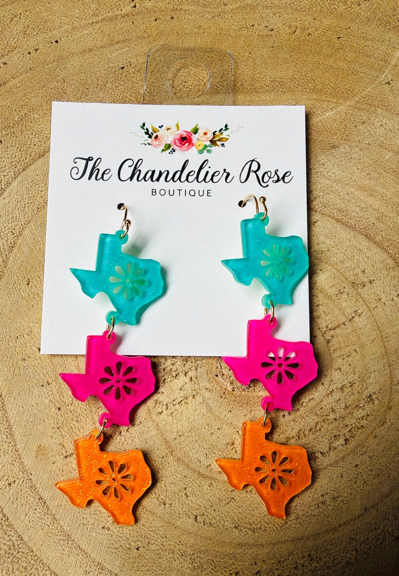 Retro Trio Texas Earrings