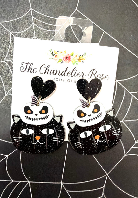 Friendly Cat Earrings