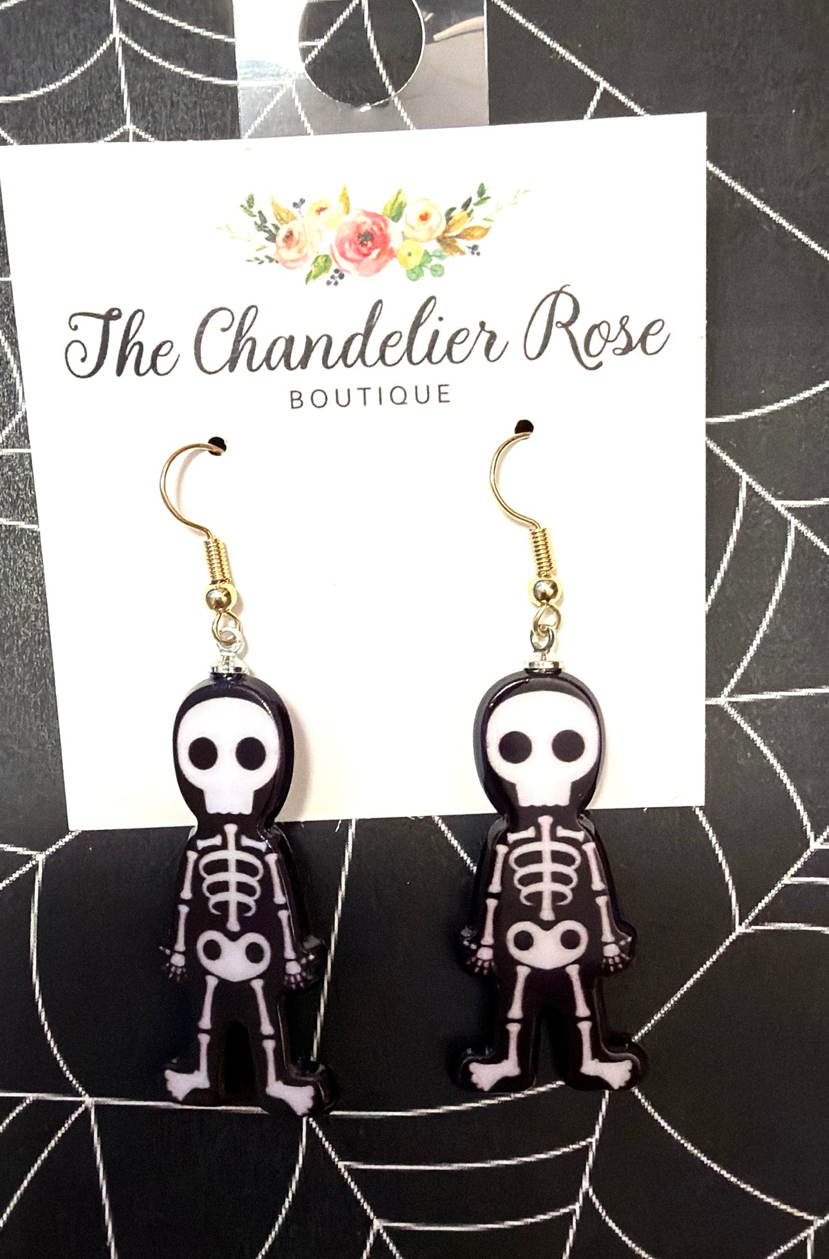 Bones Skeleton Earrings
