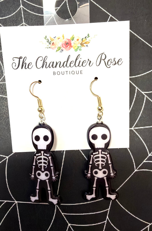 Bones Skeleton Earrings