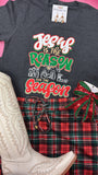 JESUS IS THE REASON TEE - DARK GREY HEATHER