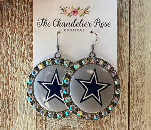 THE STAR RHINESTONE EARRINGS