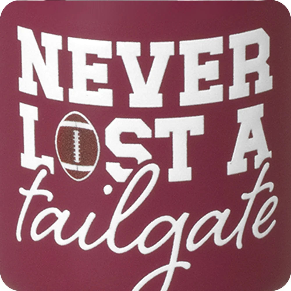 SWIG LIFE NEVER LOST A TAILGATE MAROON Swig Shot 2oz