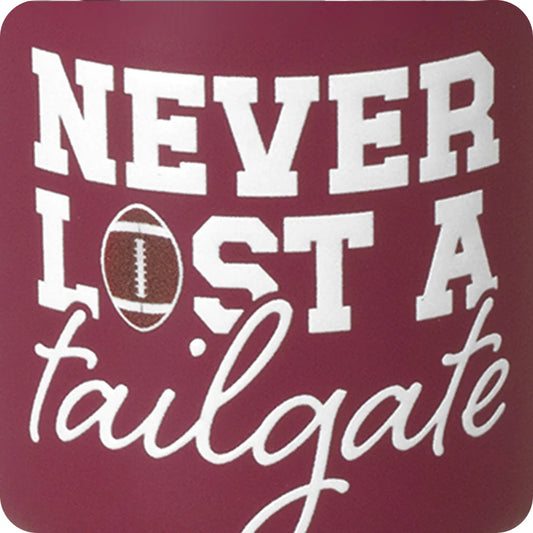 SWIG LIFE NEVER LOST A TAILGATE MAROON Swig Shot 2oz