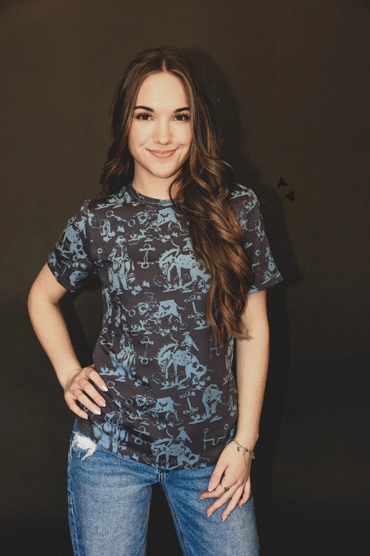 BLUE BUCKS TEE