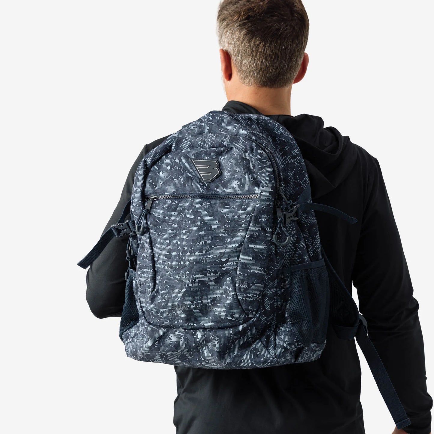 BURLEBO BACKPACK DIGI CAMO - NAVY