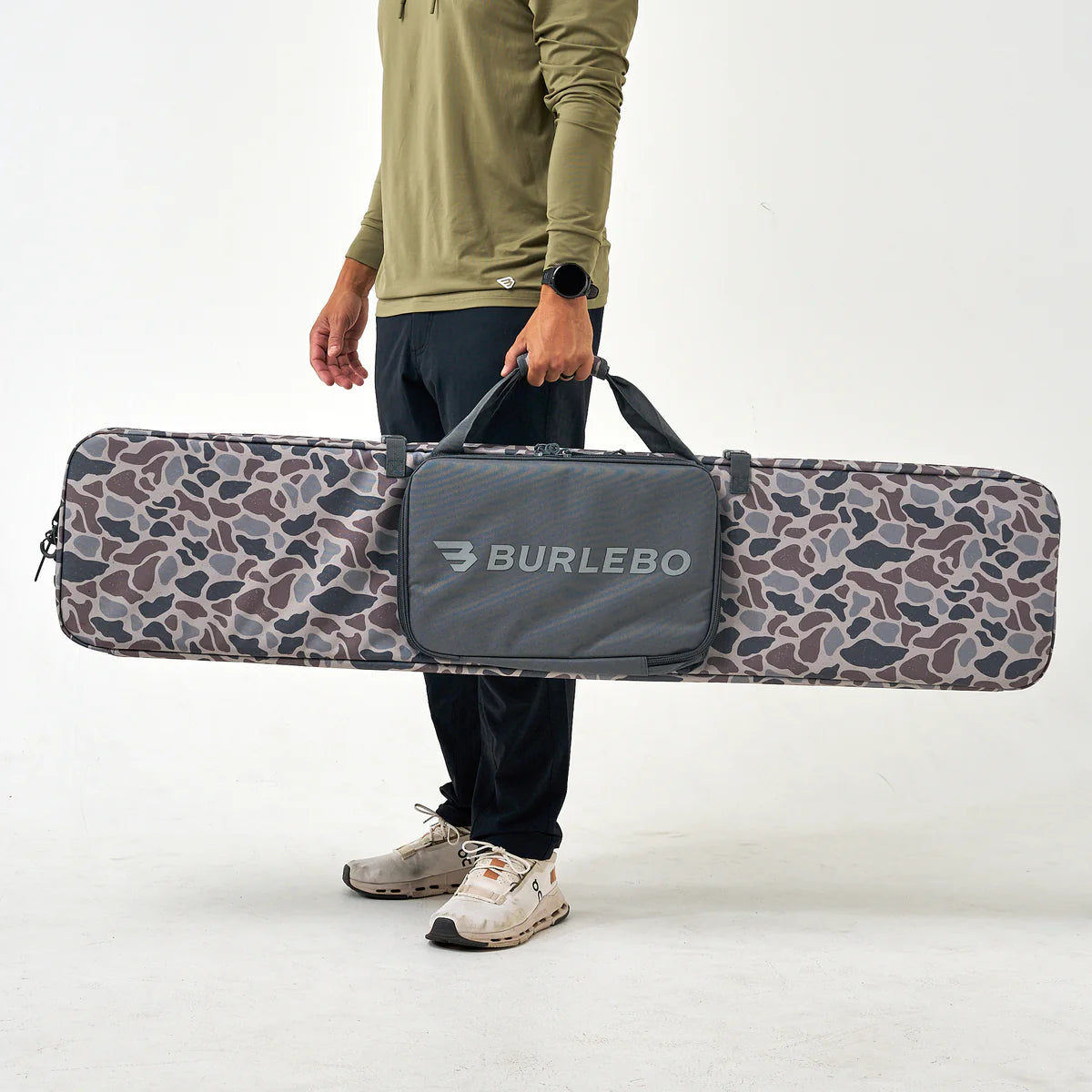 BURLEBO DOUBLE RIFLE CASE - CLASSIC DEER CAMO