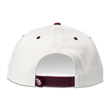 Burlebo Performance Cap  - Outdoors - Cream and Maroon