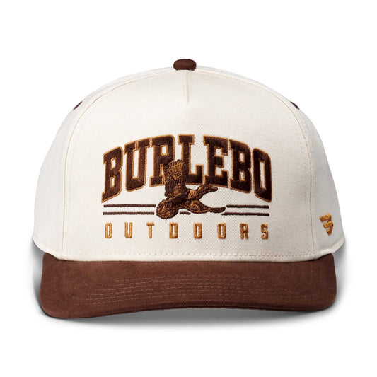Burlebo Cap - Fly Wild - Cream & Brown Bill