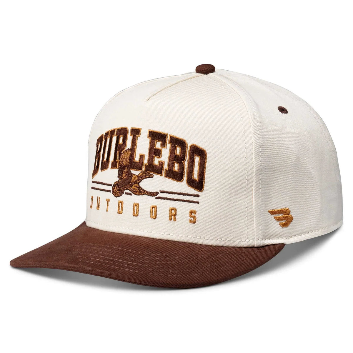 Burlebo Cap - Fly Wild - Cream & Brown Bill