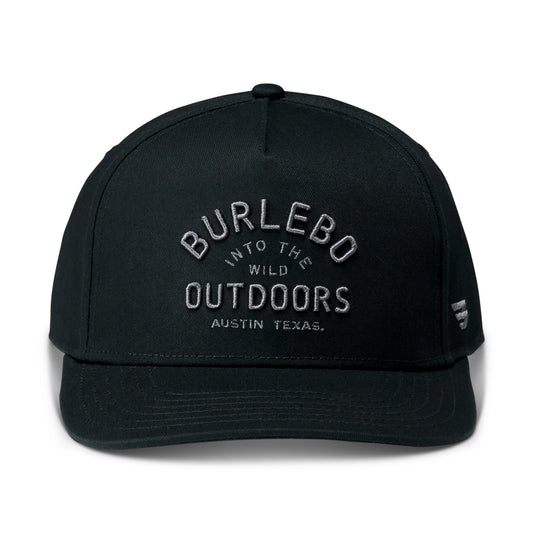 Burlebo Performance Cap  - Into The Wild - Black