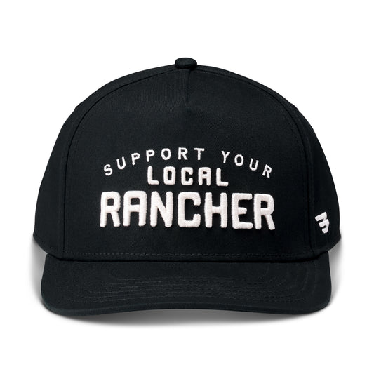 Burlebo Performance Cap  - Local Rancher - Black