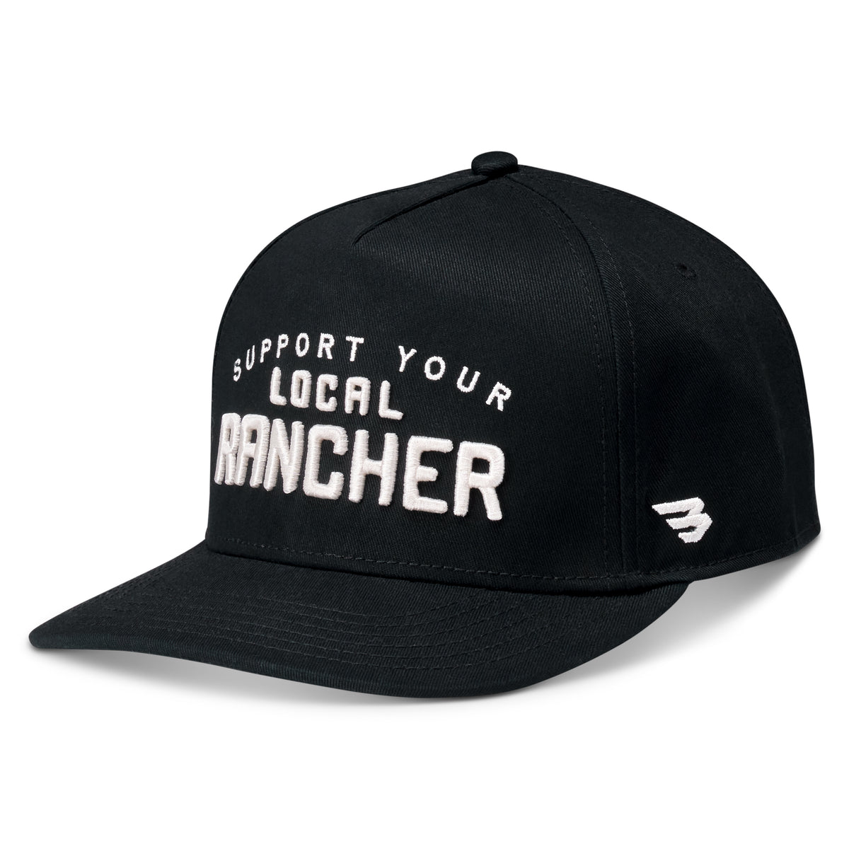 Burlebo Performance Cap  - Local Rancher - Black