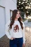 CALF SEASON SWEATER TOP - HERFY