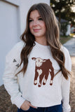 CALF SEASON SWEATER TOP - HERFY