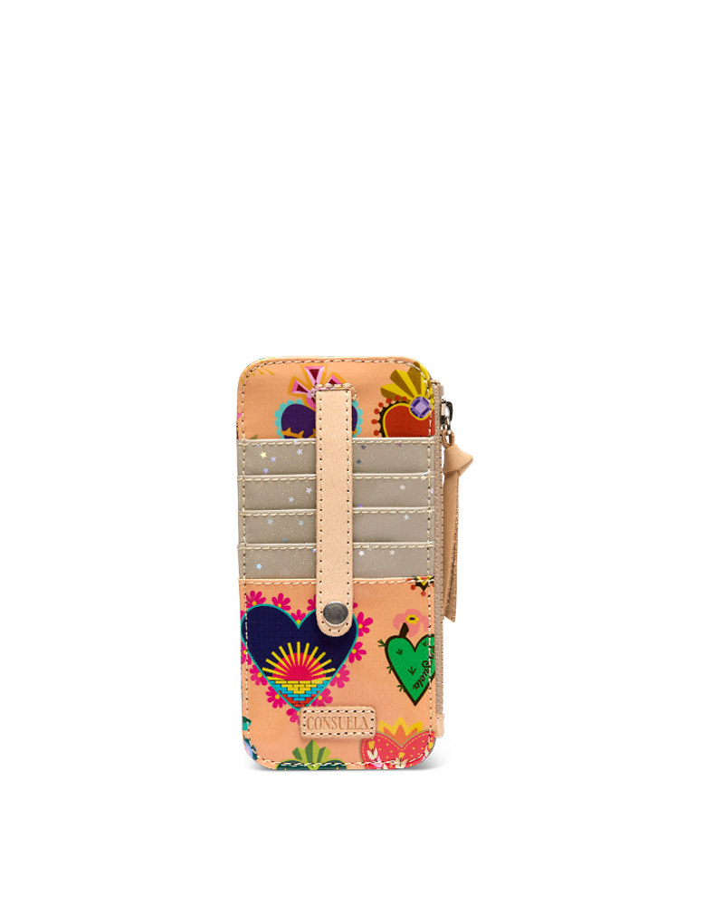 CONSUELA PEACH CARD ORGANIZER