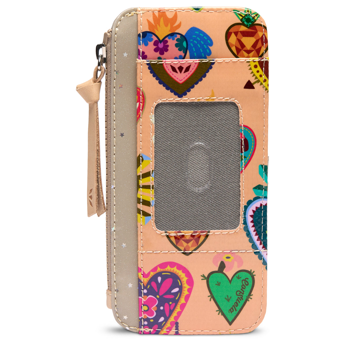 CONSUELA PEACH CARD ORGANIZER