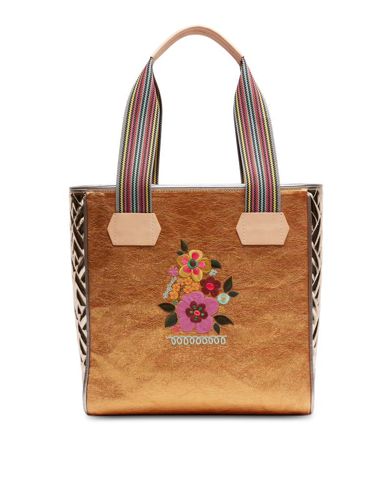 CONSUELA BRONZED CLASSIC TOTE
