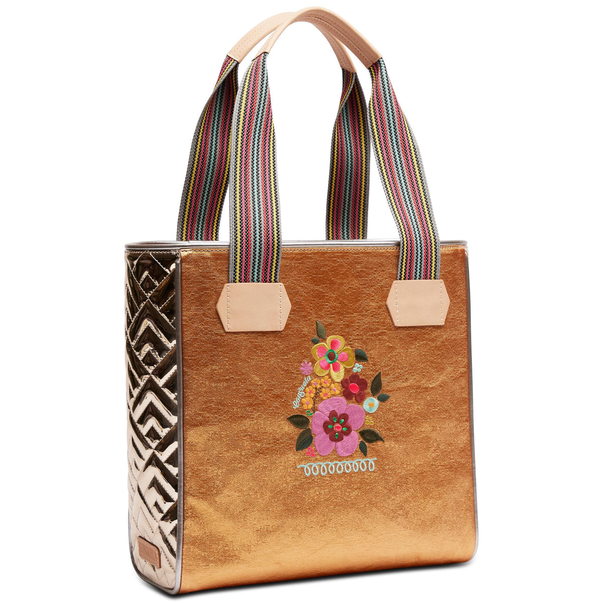 CONSUELA BRONZED CLASSIC TOTE