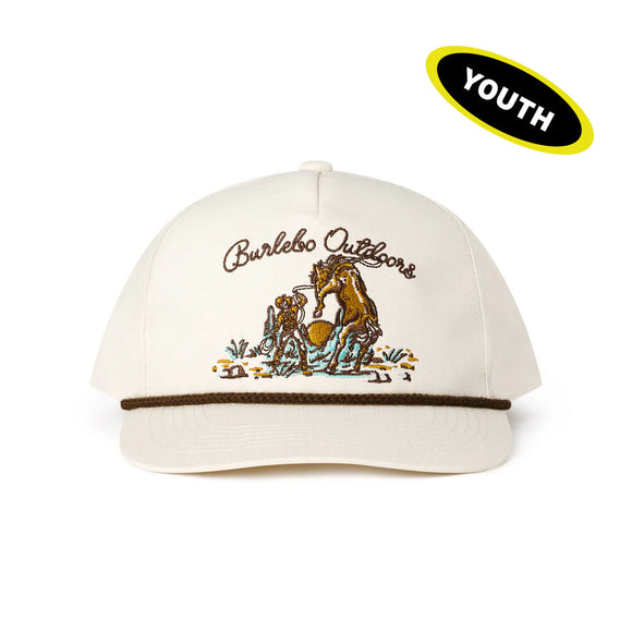 Burlebo Youth Cap - Cowboy Up - Putty