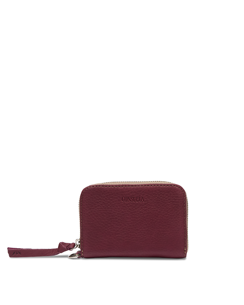 CONSUELA PLUM ZIPPY WALLET