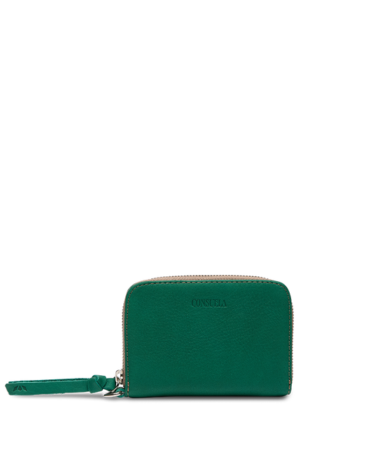CONSUELA TEAL ZIPPY WALLET