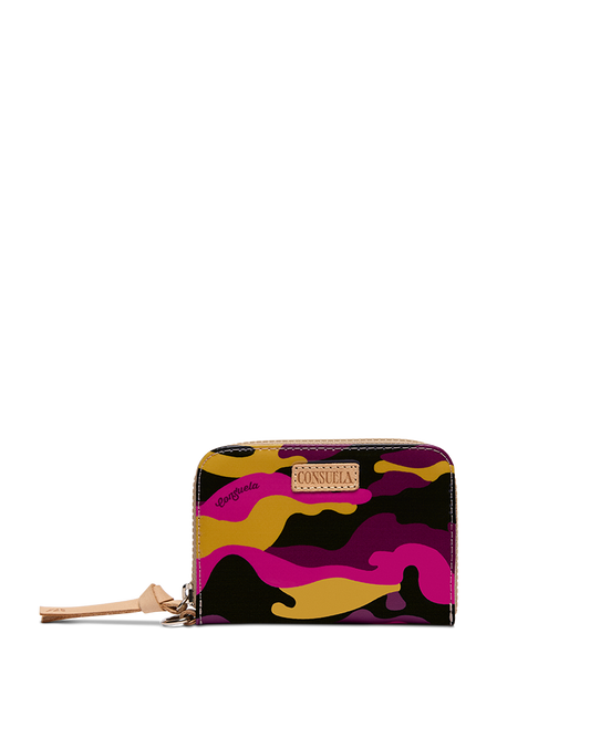 CONSUELA GOLDEN ZIPPY WALLET