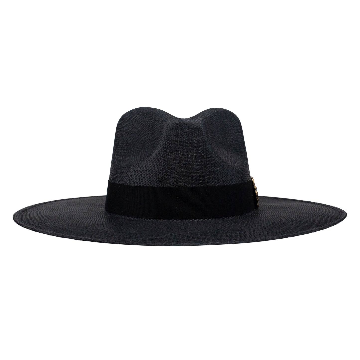 CHARLIE 1 HORSE X LAINEY WILSON BLACK OPAL STRAW HAT - BLACK