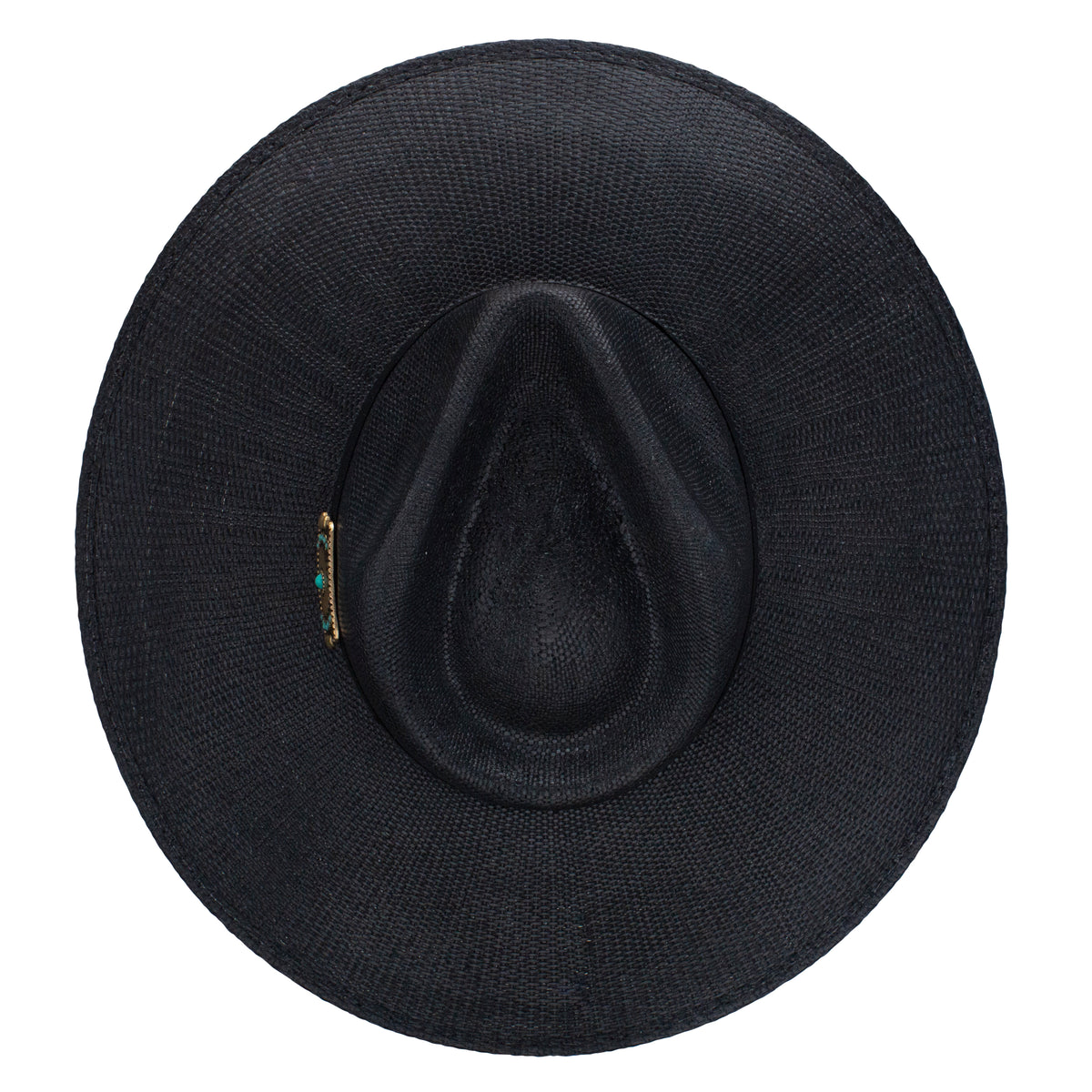 CHARLIE 1 HORSE X LAINEY WILSON BLACK OPAL STRAW HAT - BLACK