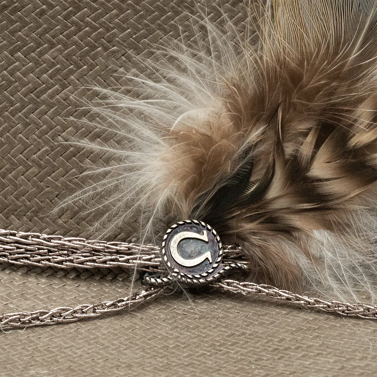 CHARLIE 1 HORSE X LAINEY WILSON HOLD MY HALO STRAW HAT