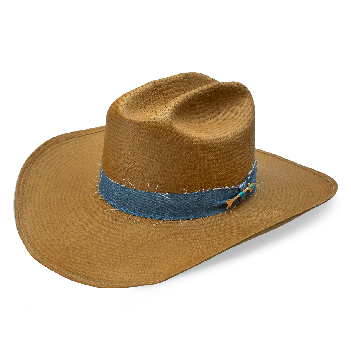 CHARLIE 1 HORSE X LAINEY WILSON LONE WOLF STRAW HAT -