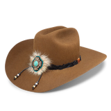 LAINEY WILSON X CHARLIE 1 HORSE COGNAC COUNTRY WITH A FLARE FELT HAT