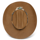 LAINEY WILSON X CHARLIE 1 HORSE COGNAC COUNTRY WITH A FLARE FELT HAT