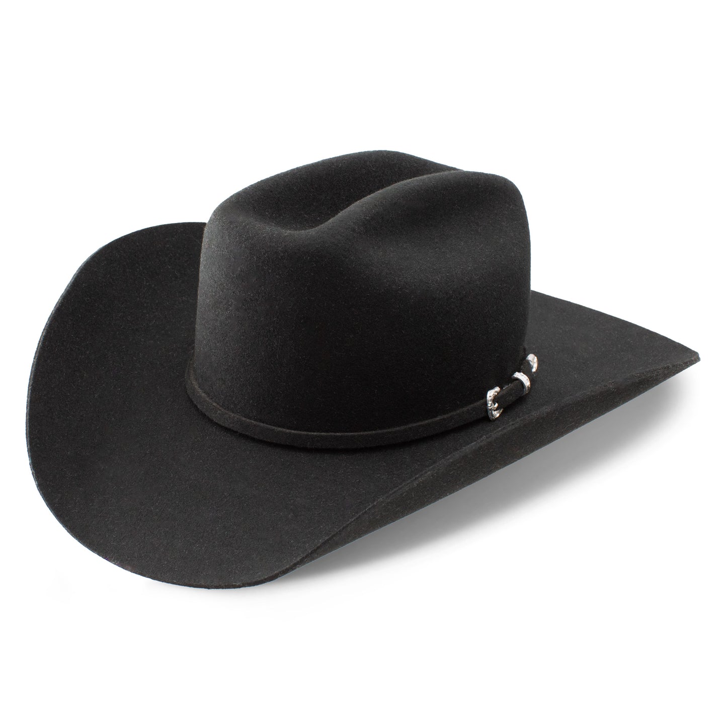 THE COWGIRL HAT BY CHARLIE 1 HORSE  4 3/8 CROWN - BLACK