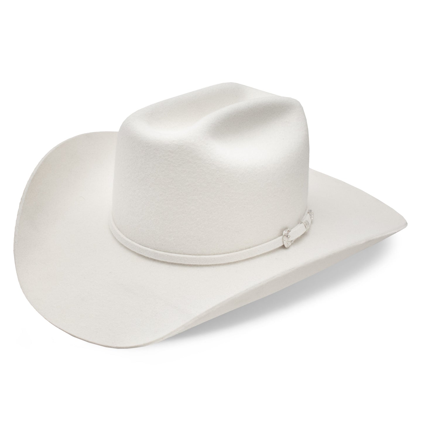THE COWGIRL HAT BY CHARLIE 1 HORSE  4 3/8 CROWN- WHITE